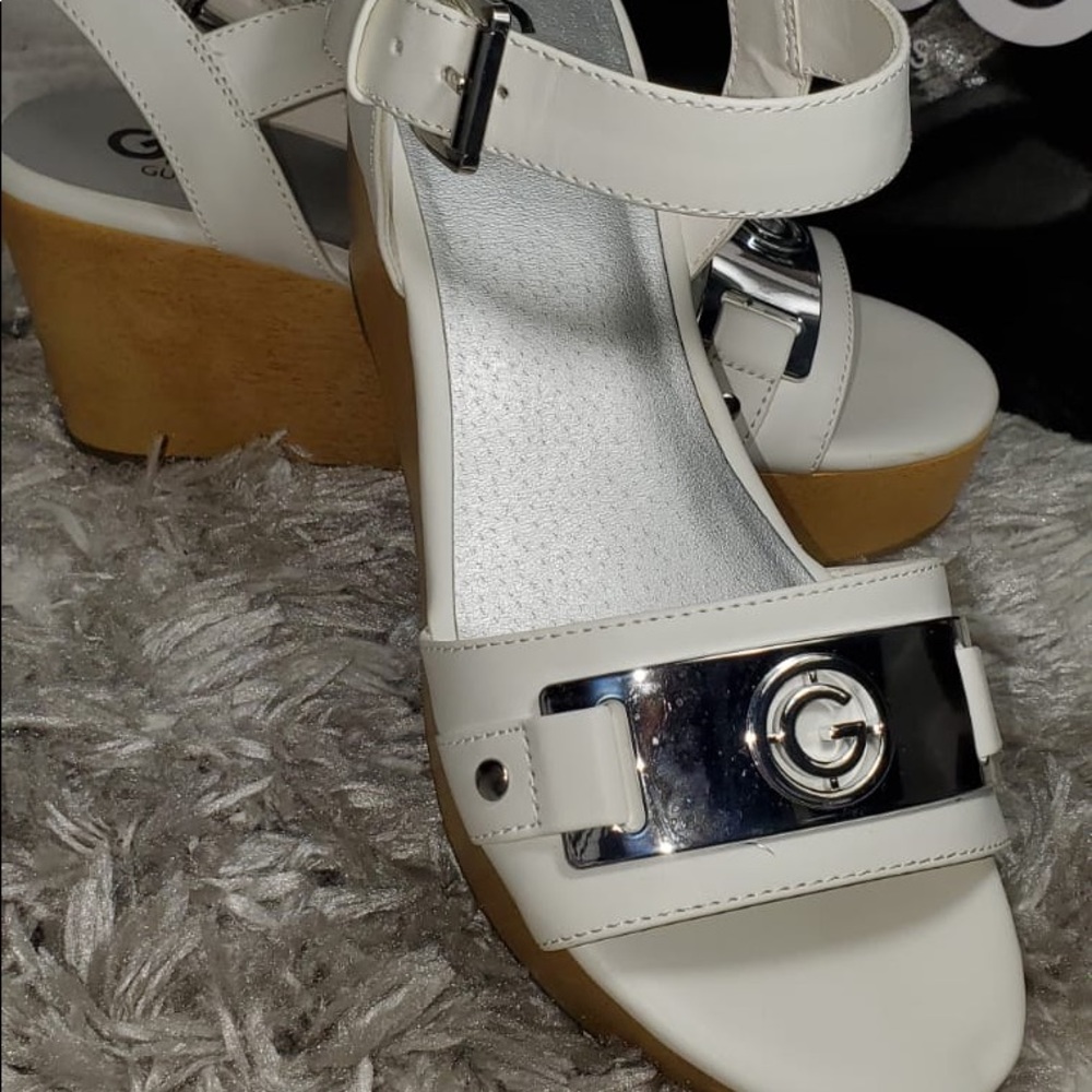 GBG (GUESS) platform wedge sandals